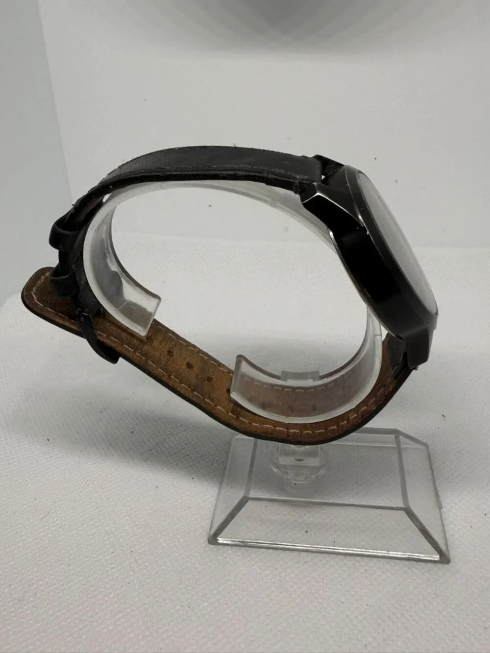 Vestal Heirloom Watch Matte Black Case Dark Grey Dial Luminous Hands
